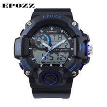 Load image into Gallery viewer, Men's Digital Watches G Style Rubber Strap Waterproof