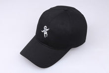 Load image into Gallery viewer, astronaut emberoidery printed baseball cap 4 colors available