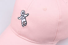 Load image into Gallery viewer, astronaut emberoidery printed baseball cap 4 colors available