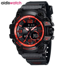 Load image into Gallery viewer, 2017 New Brand Addies Fashion Watch Men G Style Waterproof Sports Military Watche Shock Luxury Analog Digital Sports Watches Men