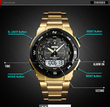 Load image into Gallery viewer, Men's Sports Watches Stainless Steel Watchband Water Resistant