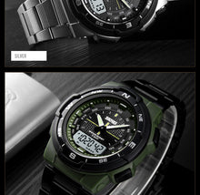 Load image into Gallery viewer, Men's Sports Watches Stainless Steel Watchband Water Resistant