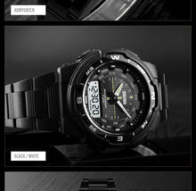 Load image into Gallery viewer, Men's Sports Watches Stainless Steel Watchband Water Resistant