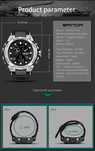 Load image into Gallery viewer, Sports Men's Watches Military Waterproof Digital&amp; Analog Clock