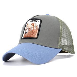 Animal printed baseball hats universal adjustable for man and woman